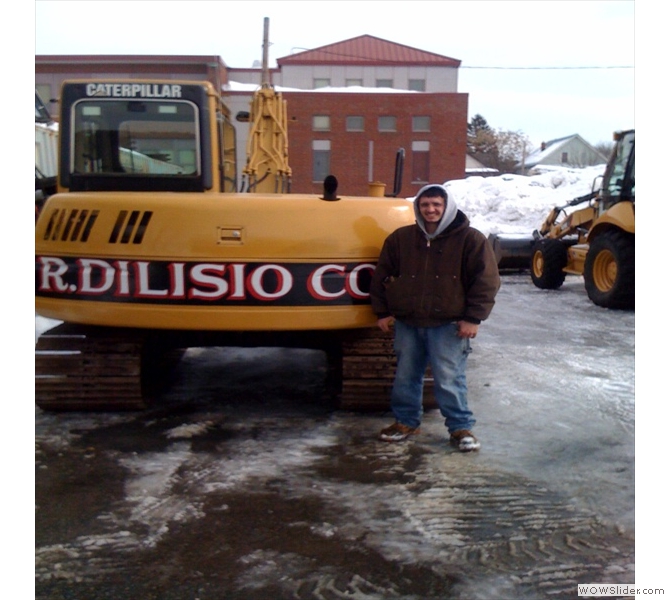 joe with excavator 2